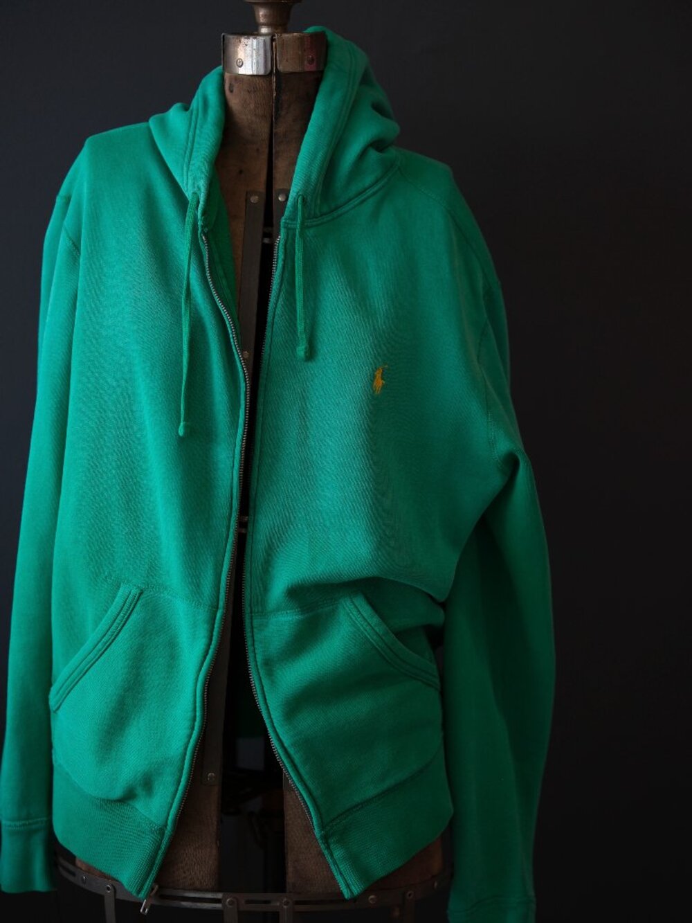 Mens Polo Zip Up